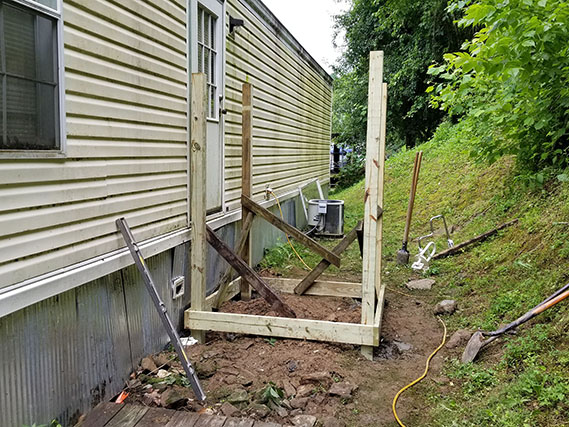Posts Set in Place